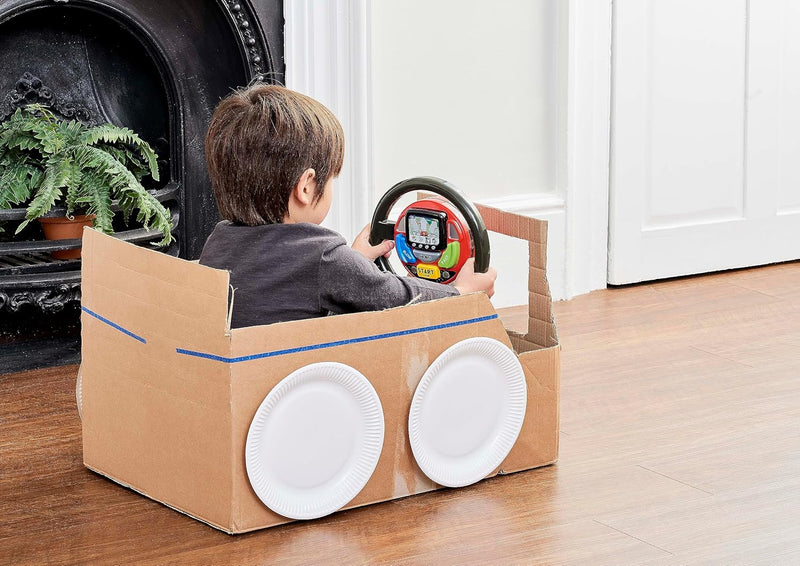 Sat Nav Steering Wheel – Interactive Pretend Play Toy, Learning SPACE