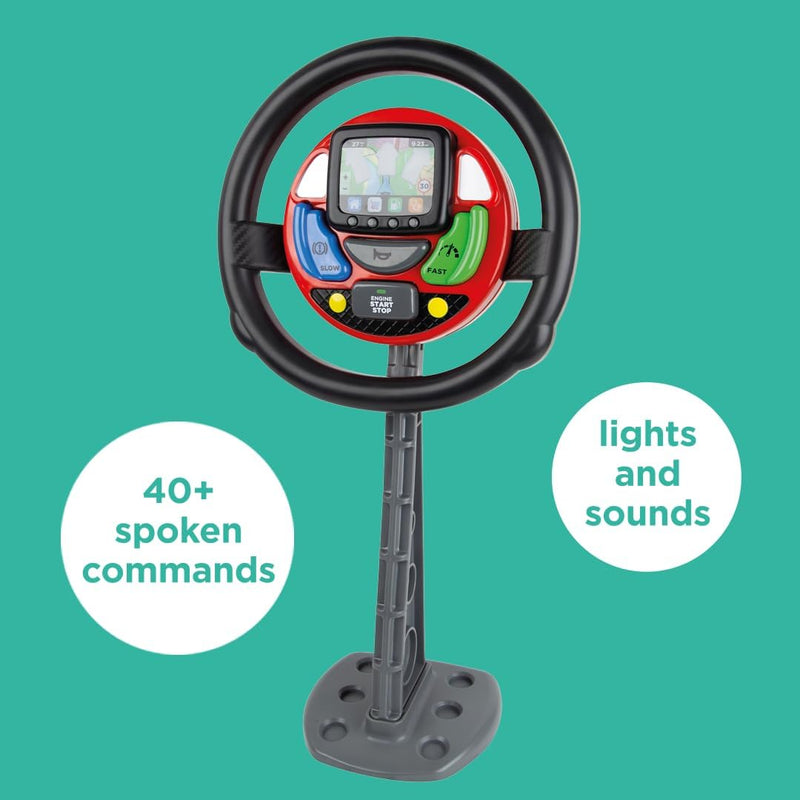 Sat Nav Steering Wheel – Interactive Pretend Play Toy, Learning SPACE