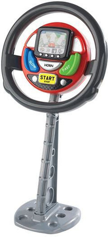 Sat Nav Steering Wheel - Pretend Play-Additional Need, Calmer Classrooms, Casdon Toys, Fine Motor Skills, Gifts for 5-7 Years Old, Helps With, Imaginative Play, Pretend play-Learning SPACE