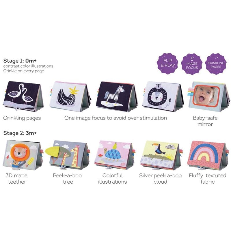 Savannah Tummy Time Book, Learning SPACE