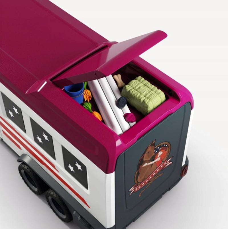 Schleich Horse Club Lakeside Truck and Trailer Toy Set, Learning SPACE