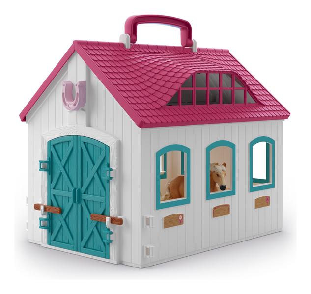 Schleich Horse Club Open Stable Set - Little Horseshoe, Learning SPACE
