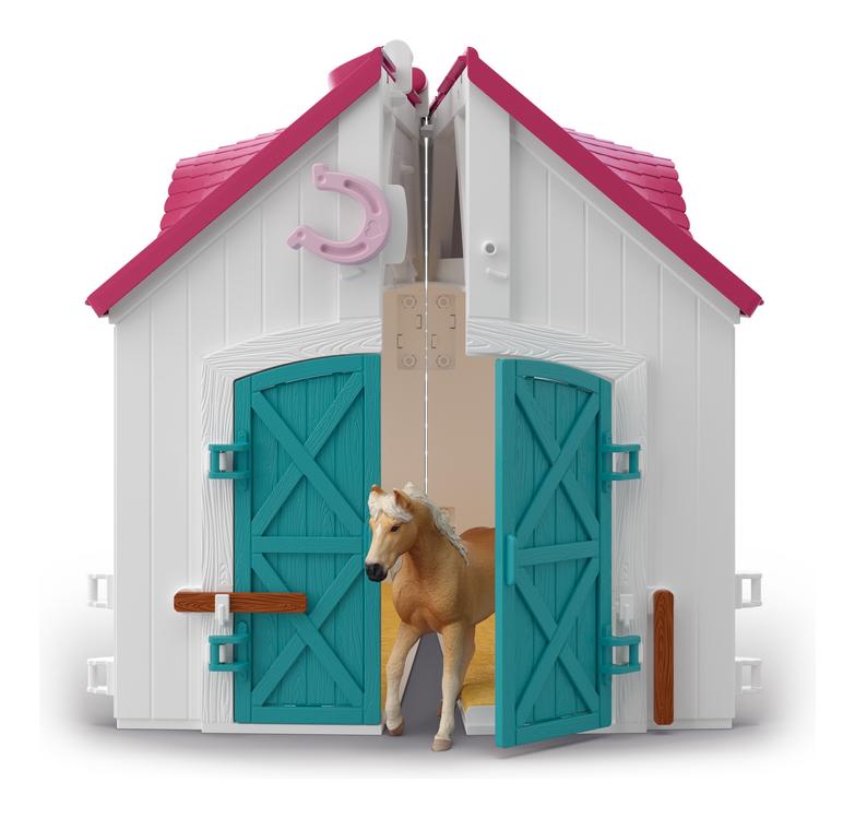 Schleich Horse Club Open Stable Set - Little Horseshoe, Learning SPACE