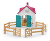Schleich Horse Club Open Stable Set - Little Horseshoe, Learning SPACE