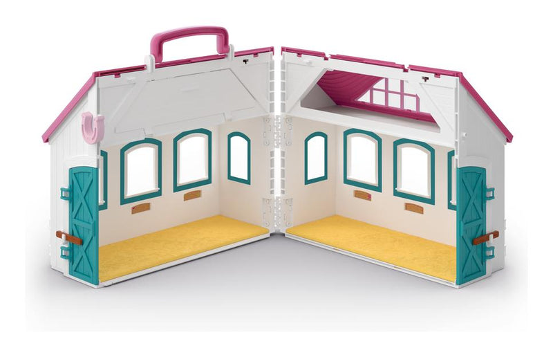 Schleich Horse Club Open Stable Set - Little Horseshoe, Learning SPACE
