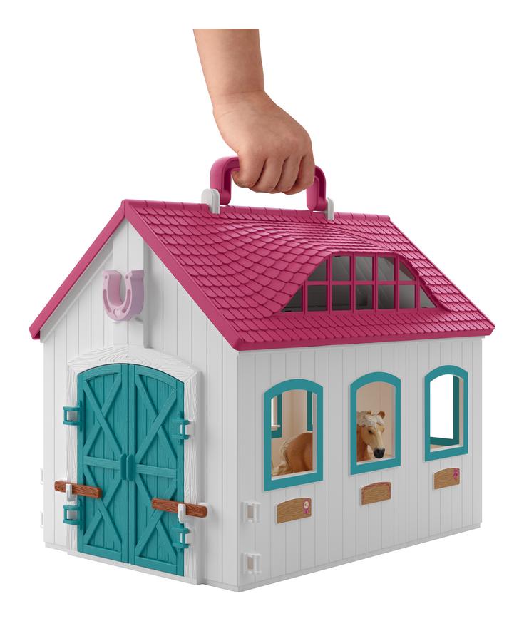 Schleich Horse Club Open Stable Set - Little Horseshoe, Learning SPACE