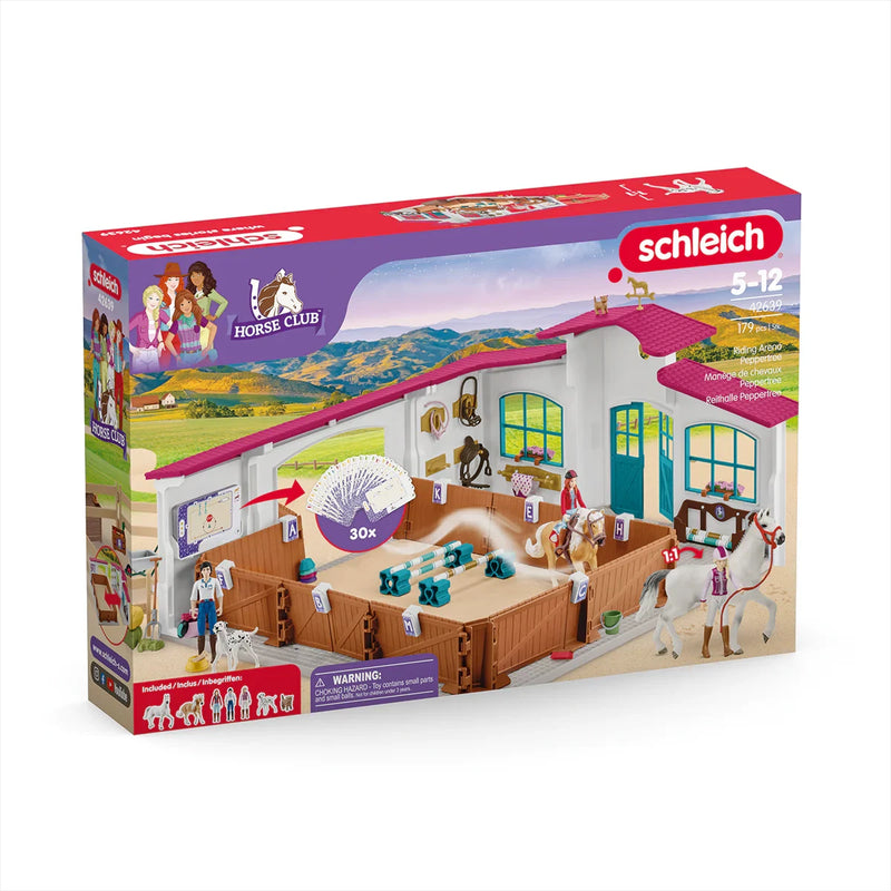 Schleich Horse Club – Riding Arena Peppertree, Learning SPACE