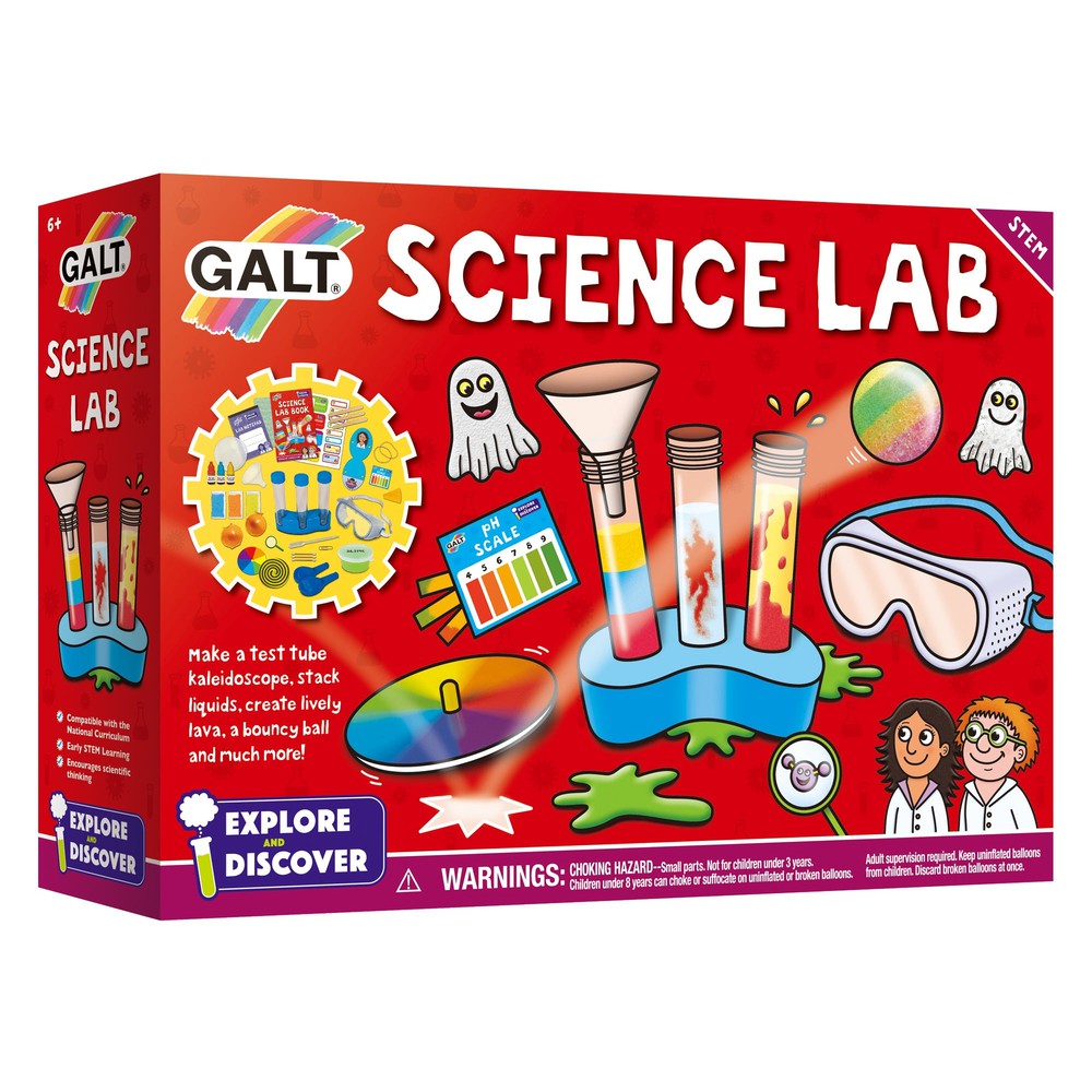 Science Lab Kit for Kids – Hands-On STEM Activities for Sensory Learning-AllSensory,Early Science,Galt,Gifts for 5-7 Years Old,Gifts for 8+,Learning Activity Kits,S.T.E.M,Science,Science Activities,Science Museum,Stock,Teenage & Adult Sensory Gifts,World & Nature-Learning SPACE