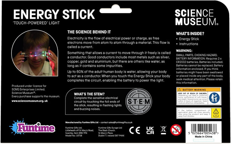 Science Museum Energy Stick, Learning SPACE
