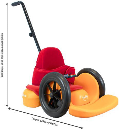Scooot 4-In-1 Mobility Rider for kids with Disabilities, Learning SPACE