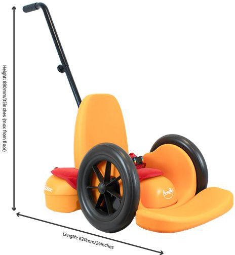 Scooot 4-In-1 Mobility Rider for kids with Disabilities, Learning SPACE