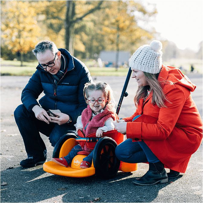 Scooot 4-In-1 Mobility Rider for kids with Disabilities, Learning SPACE