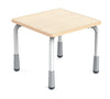 Height Adjustable Square Table, Learning SPACE