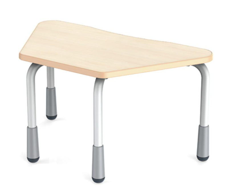Height Adjustable Trapezoid Table, Learning SPACE
