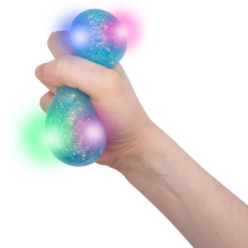 Scrunchems Galaxy Light-Up Squish Ball, Learning SPACE