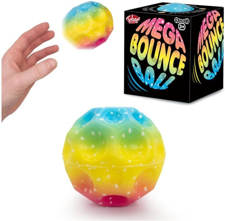 Scrunchems Mega Bounce Ball-Fidget, Sensory Balls, Squishing Fidget, Tobar Toys-38496-Learning SPACE