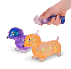Scrunchems Sugar Sausage Dog - Fidget toy, Learning SPACE