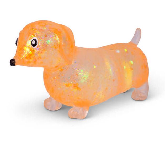 Scrunchems Sugar Sausage Dog - Fidget toy, Learning SPACE