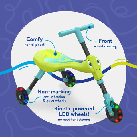 Scuttlebug Firefly Ride On, Learning SPACE