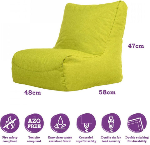 Secondary Smile Chair-Bean Bags,Bean Bags & Cushions,Chill Out Area,Discontinued,Eden Learning Spaces,Full Size Seating,Movement Chairs & Accessories,Nurture Room,Reading Area,Seating,Wellbeing Furniture-Learning SPACE