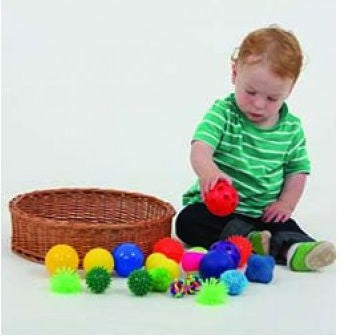 Sensory Ball Pk20 Assorted, Learning SPACE