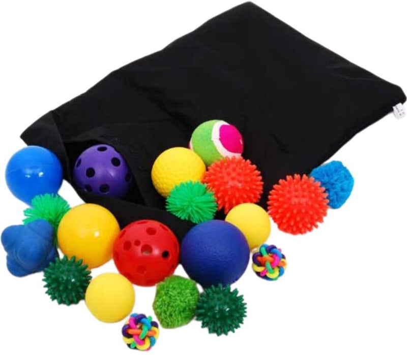 Sensory Ball Pk20 Assorted, Learning SPACE