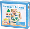 Sensory Blocks Pk16-AllSensory, Building Blocks, Early Years Sensory Play, Gifts For 6-12 Months Old, Light Box Accessories, Maths, Primary Maths, Sensory Seeking, Shape & Space & Measure, Stacking Toys & Sorting Toys, Stock, TickiT, Visual Sensory Toys-Learning SPACE