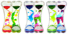 Sensory Bubble Liquid Timer in Twin Shape Design-AllSensory,Calmer Classrooms,Calming & Anxiety,Calming and Relaxation,Early Years Sensory Play,Helps With,Playlearn,PSHE,Sand Timers & Timers,Schedules & Routines,Sensory Seeking,Stock,Toys for Anxiety,Transitions and Routines,Visual Sensory Toys-Learning SPACE