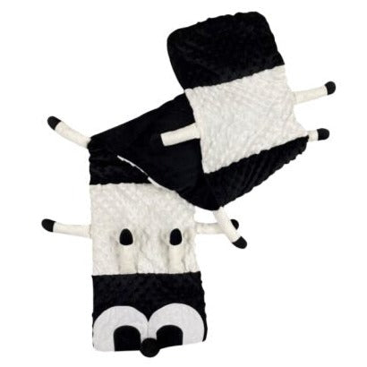 Sensory Caterpillar 2.5Kg Weighted Shoulder/Lap Pad Black and White, Learning SPACE