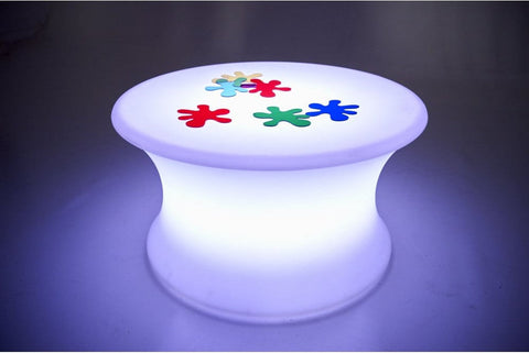 Sensory Colour Changing Mood Light Table-Coffee table, Light Boxes, Round, Stock, Table, Teenage Lights, TickiT-Learning SPACE