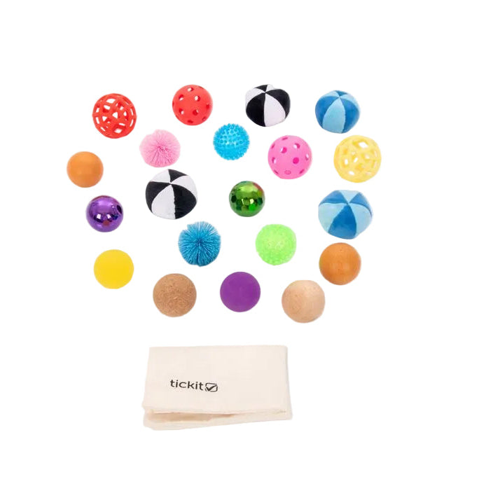 Sensory Exploration Balls - Pk20, Learning SPACE