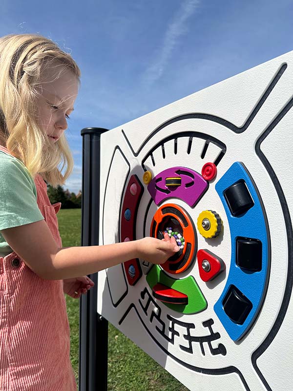 Sensory Fidget Playground Panel, Learning SPACE