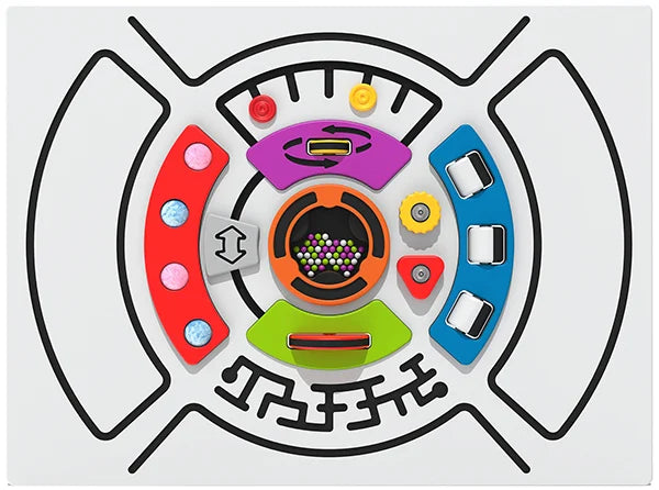 Sensory Fidget Playground Panel, Learning SPACE