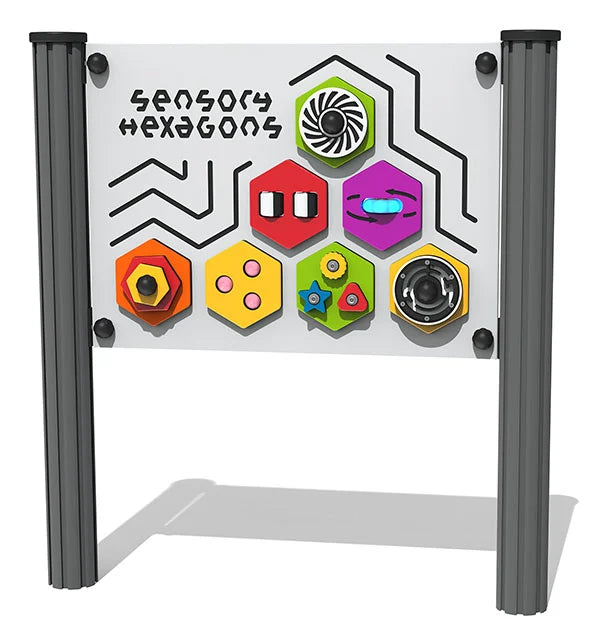 Sensory Hexagons Playground Panel, Learning SPACE