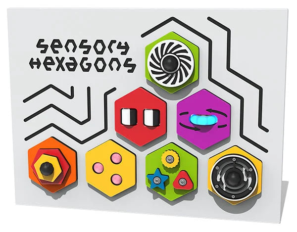 Sensory Hexagons Playground Panel, Learning SPACE