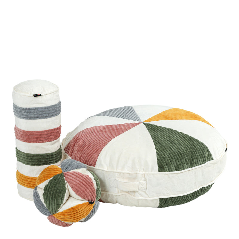 Sensory Jumbo Corduroy Cushions, Learning SPACE