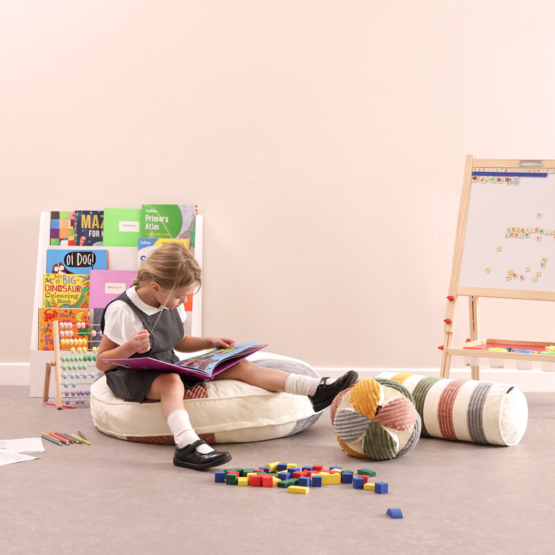 Sensory Jumbo Corduroy Cushions, Learning SPACE