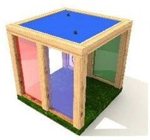 Sensory Light Cube Tunnel with Play Feature-Early Years Sensory Play,Sensory Garden,Sensory Processing Disorder,Sensory Room Furniture,Sensory Seeking,Stock-Learning SPACE