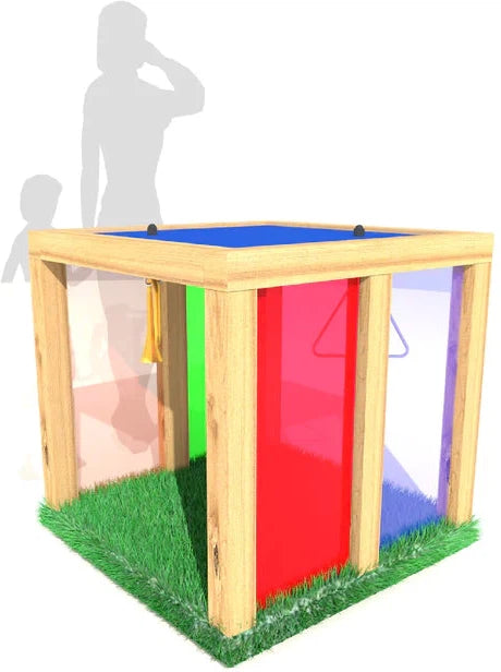Sensory Light Cube Tunnel with Play Feature, Learning SPACE