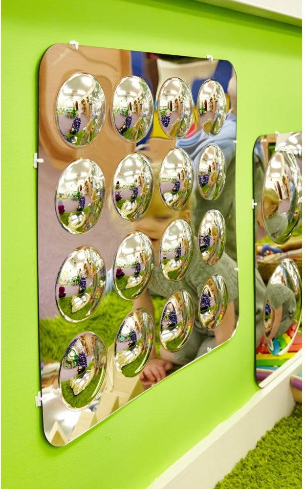 Sensory Mirror - With 16 Domes - Large - 490Mm, Learning SPACE