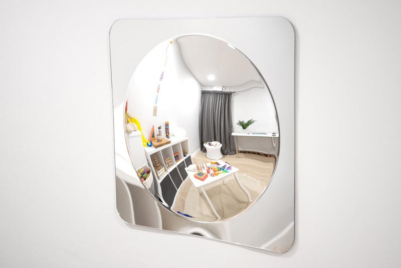 Sensory Mirror - With Single Dome - Large - 490Mm, Learning SPACE