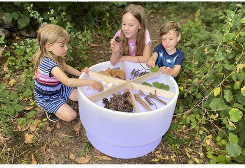 Sensory Mood Discovery Table-Light Boxes, Round, Stock, Table, TickiT, Underwater Sensory Room-Learning SPACE