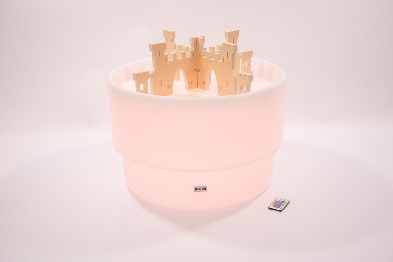 Sensory Mood Discovery Table + Castle Discovery Dividers Set, Learning SPACE
