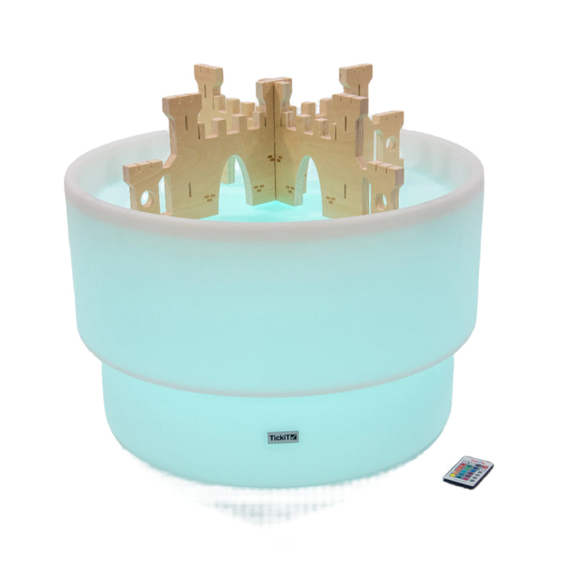 Sensory Mood Discovery Table + Castle Discovery Dividers Set, Learning SPACE