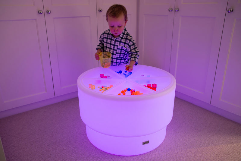 Sensory Mood Discovery Table + Discovery Trays Set, Learning SPACE