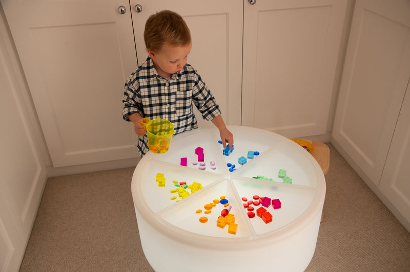 Sensory Mood Discovery Table + Discovery Trays Set, Learning SPACE