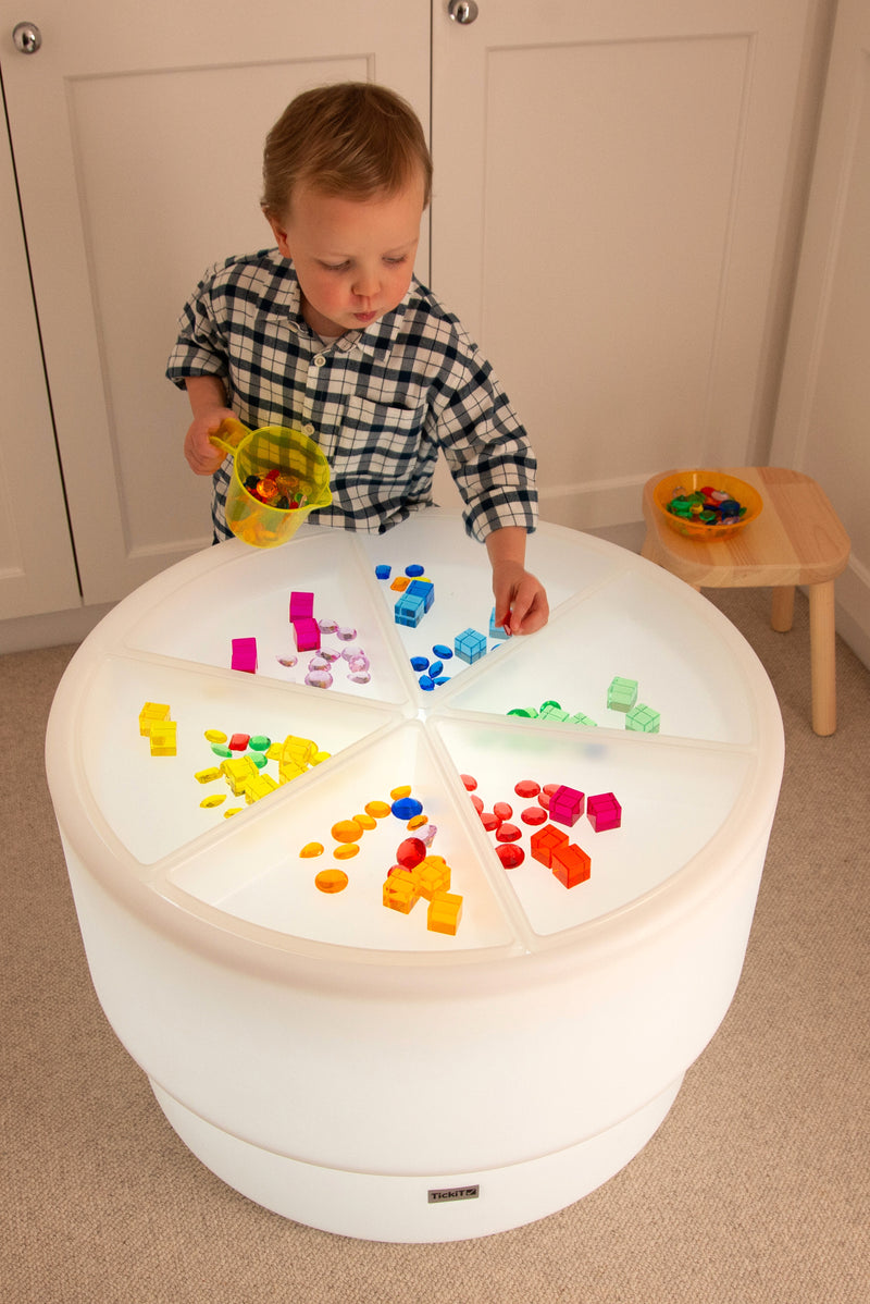 Sensory Mood Discovery Table + Discovery Trays Set, Learning SPACE