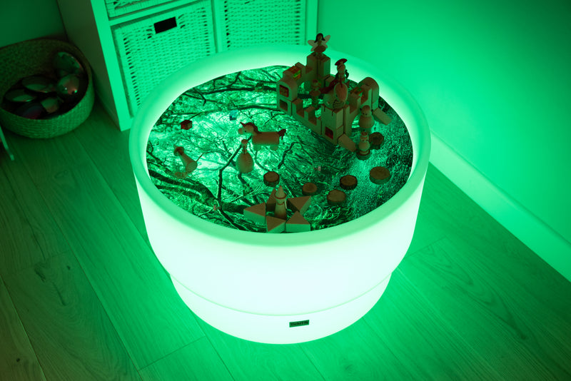 Sensory Mood Discovery Table + Forest Discovery Play Mat, Learning SPACE