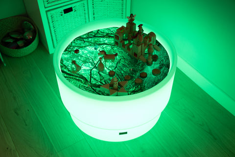 Sensory Mood Discovery Table + Forest Discovery Play Mat, Learning SPACE