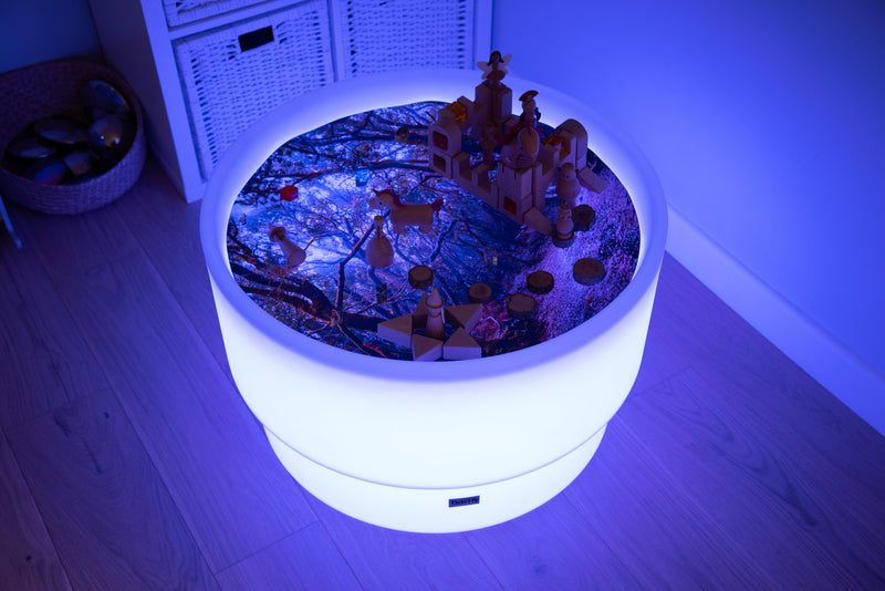 Sensory Mood Discovery Table + Forest Discovery Play Mat, Learning SPACE